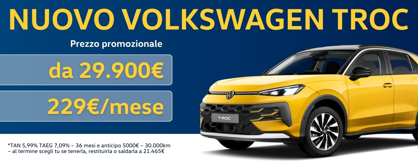 Nuovo Volkswagen Troc 2026