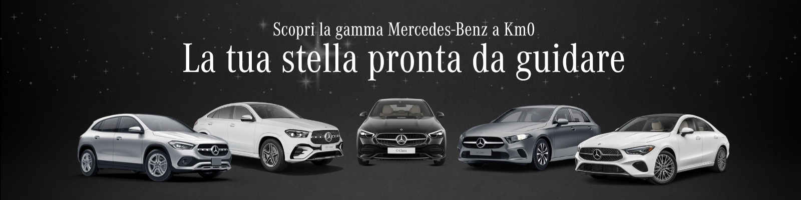 Mercedes-Benz km0 pronta consegna