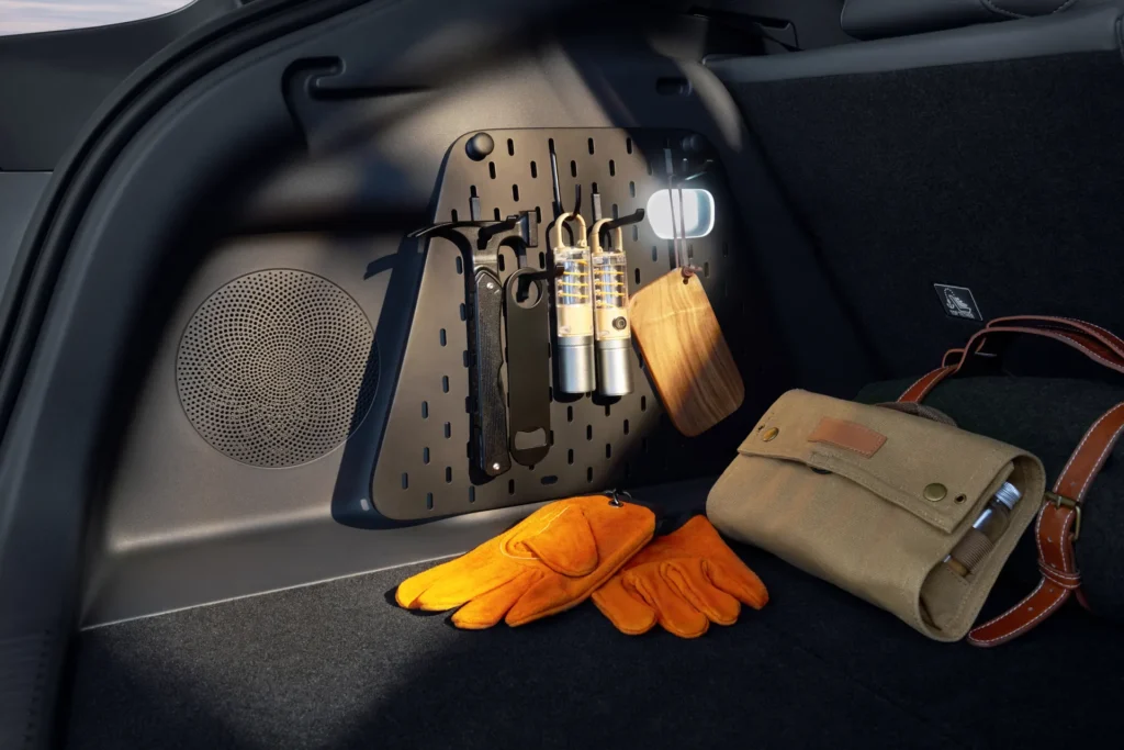Xpeng Nuova L03 accessori bagagliaio